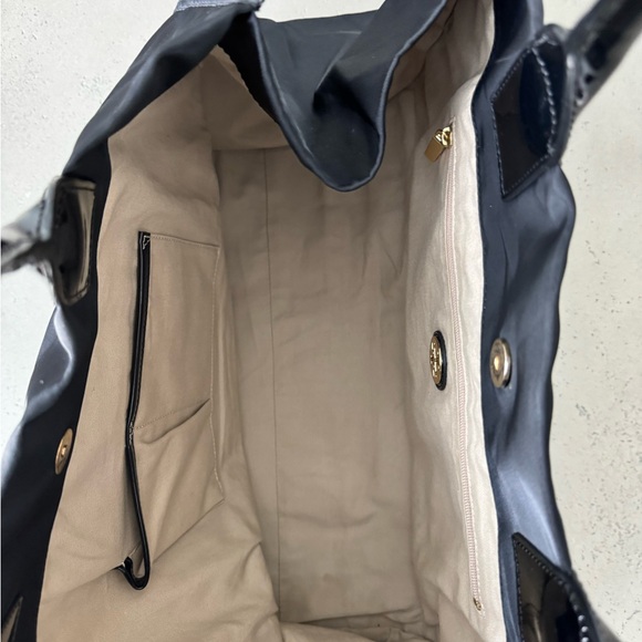 TORY BURCH Ella Patent Nylon Tote
Black - Picture 3 of 6